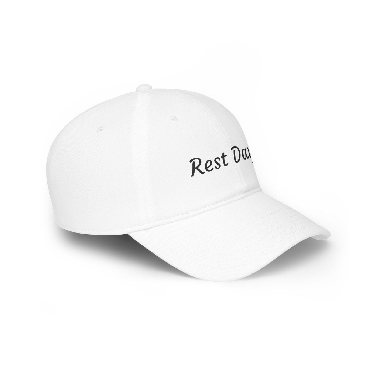 Rest Day? Low Profile Baseball Cap for Relaxation Lovers