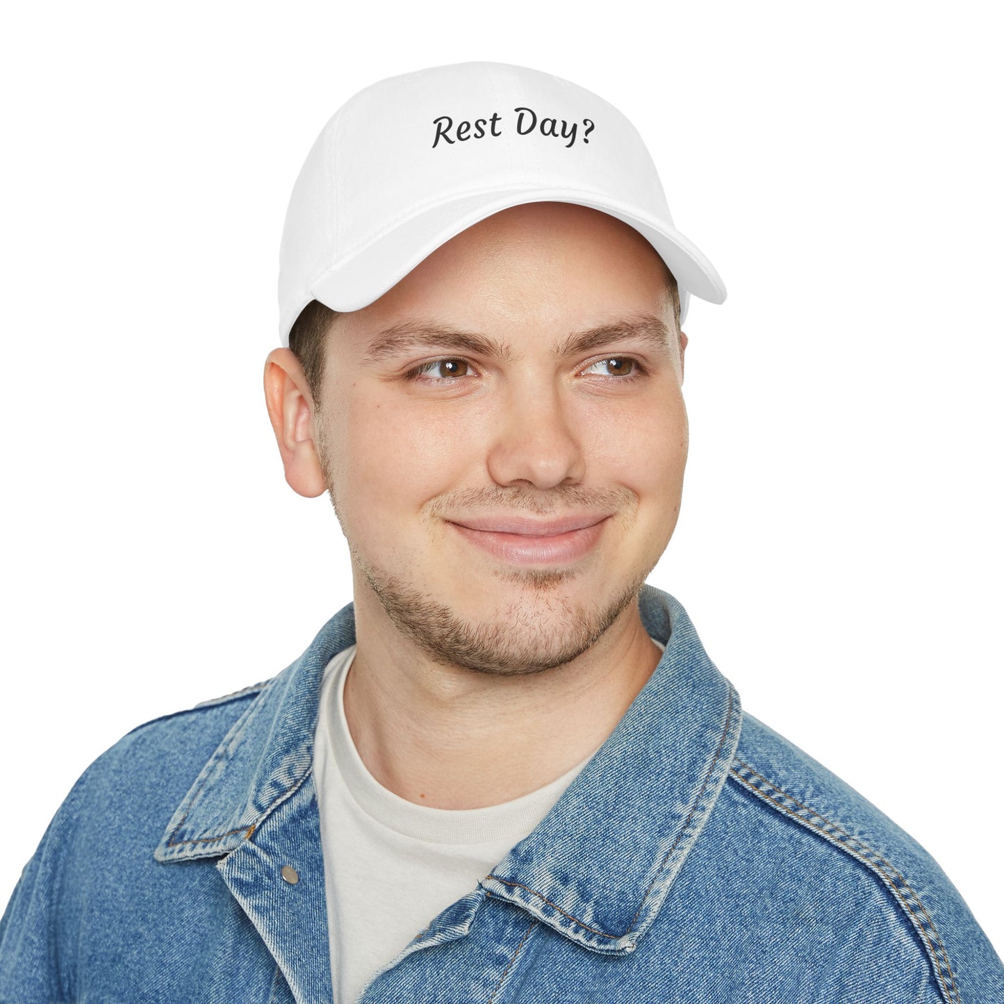 Rest Day? Low Profile Baseball Cap for Relaxation Lovers