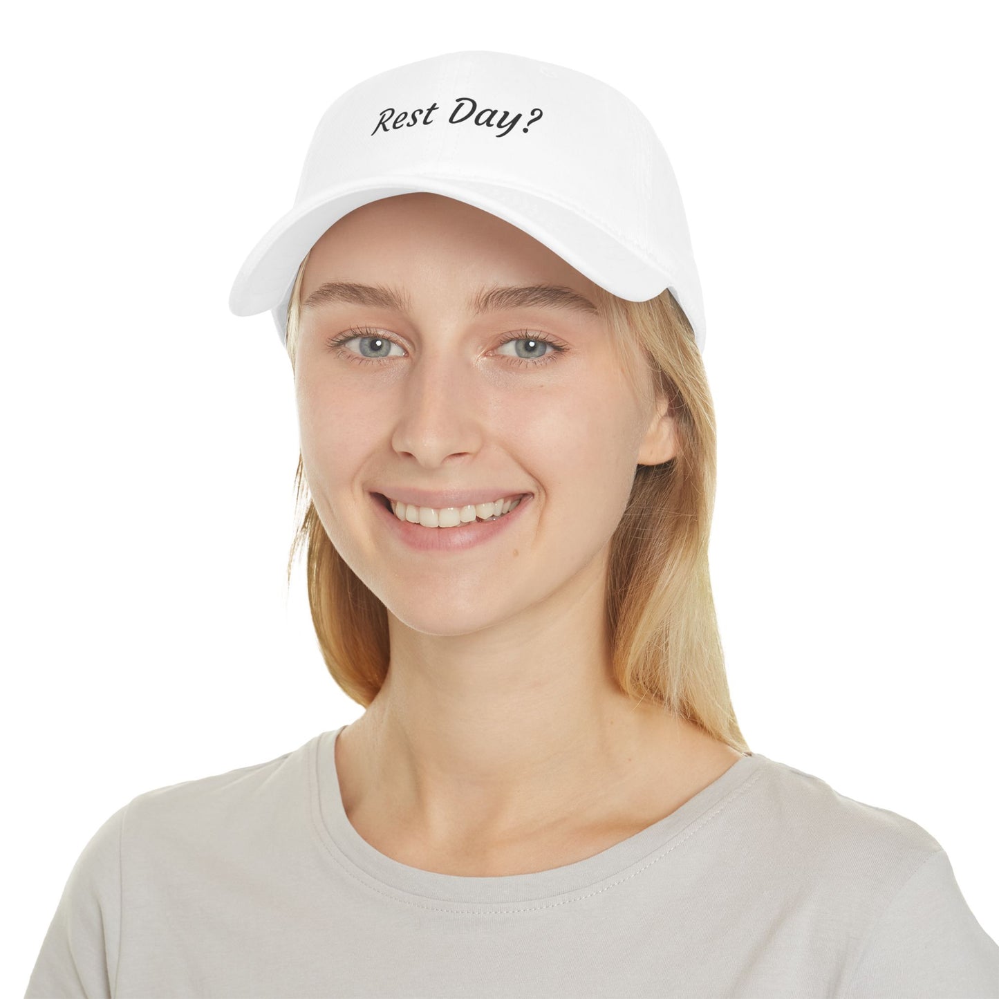 Rest Day? Low Profile Baseball Cap for Relaxation Lovers