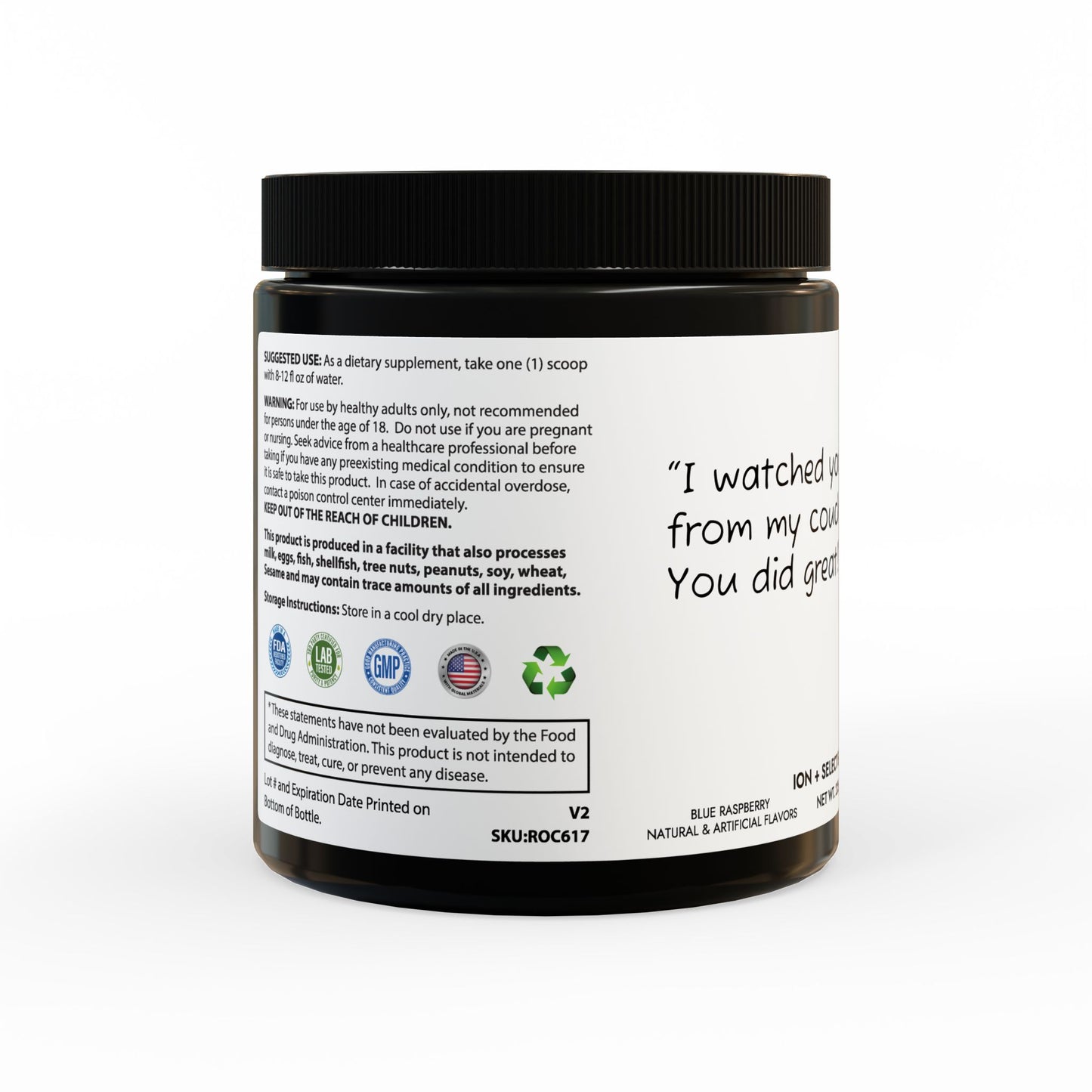 ION + Select Electrolyte Supplement (225g, 7.9oz)