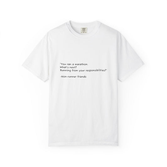 Funny Sarcastic Runner Unisex T-shirt